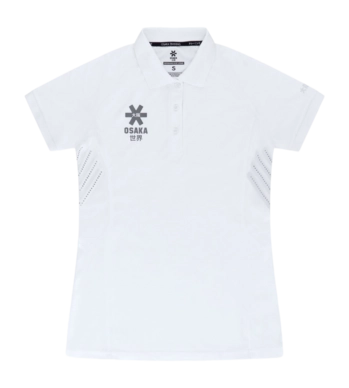 Tennisshirt Osaka Polo Jersey Women Weiß White