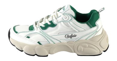 Baskets Buffalo Women CLD Run RT White Green
