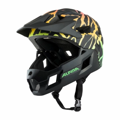 Helm Alpina Junior Rupi Fading-Neon Matt