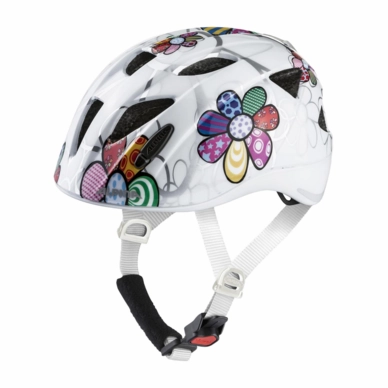 Helm Alpina Junior Ximo Flash White Flower Gloss