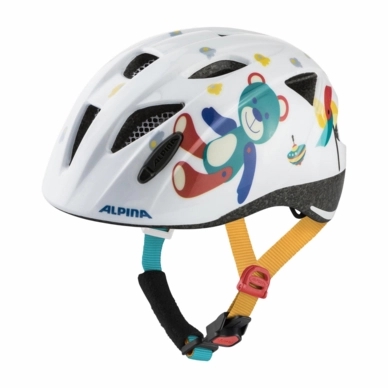 Helm Alpina Junior Ximo White Bear Gloss