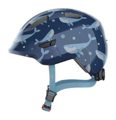 Helm Abus Kids Smiley 3.0 Blue Whale