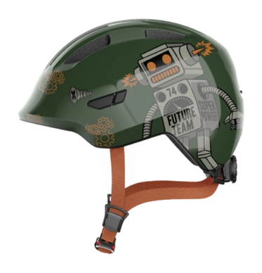 Helm Abus Kids Smiley 3.0 Green Robo