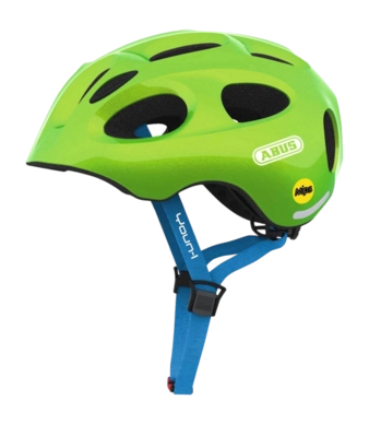 Helm Abus Kids Youn-I MIPS Sparkling Green