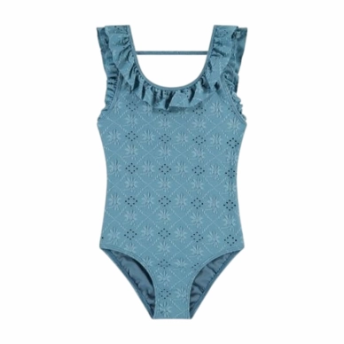 Badpak Beachlife Girls K361 Blue Embroide