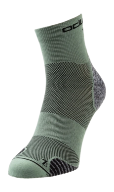 Chaussettes Odlo Unisex Quarter Ceramicool Run Loden Frost