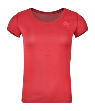 T-Shirt Odlo Femme Crew Neck S/S Active F-Dry Light American Beauty