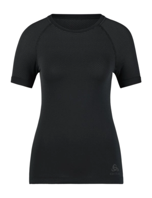 Unterhemd Odlo Crew Neck S/S Performance Light Eco Women Black