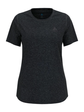 T-Shirt Odlo Crew Neck S/S Active 365 Linenco Women Black Melange