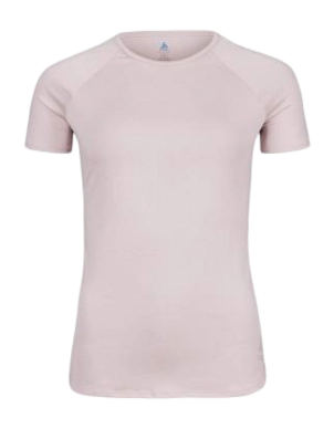 T-Shirt Odlo Crew Neck S/S Active 365 Women Pale Mauve Melange
