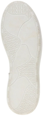 Baskets Guess Femme Vibo White Brown Ocra 2023