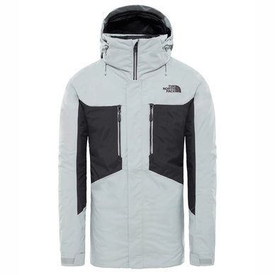 Jas The North Face Men Clement Triclamate 3 in 1 Jacket High Rise Grey Asphalt Grey