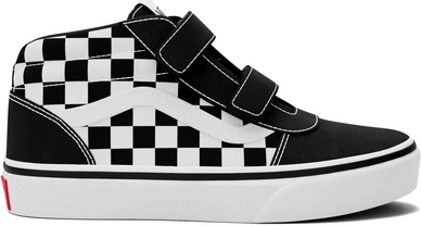 Vans Youth Ward Mid V Checker Black White