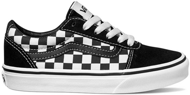 Sneaker Vans Youth Ward Checkered Kinder Black True White 2023