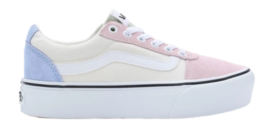Vans Women Ward Platform Color Block Light Purple Multi
