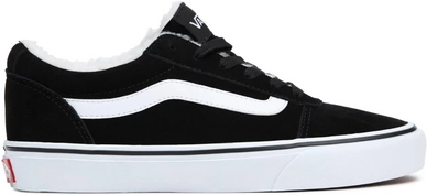 Vans Women Ward Suede Sherpa Black White
