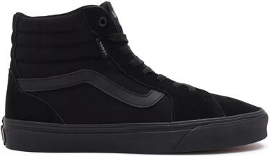 Baskets Vans Hommes Filmore Hi Suede Canvas Black