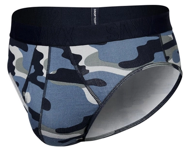 Onderbroek Saxx Men Droptemp Cooling Cotton Tidal Camo-Blue