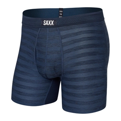 Boxer Shorts Saxx Men Droptemp Cooling Mesh Dark Denim Heather