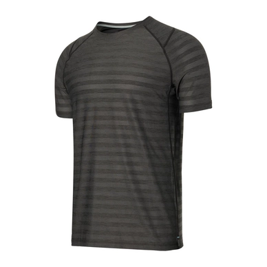 T-shirt Saxx Men Droptemp Cooling Mesh Crew Black Heather