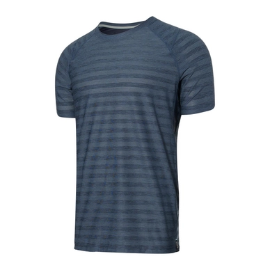 T-shirt Saxx Men Droptemp Cooling Mesh Crew Dark Denim Heather
