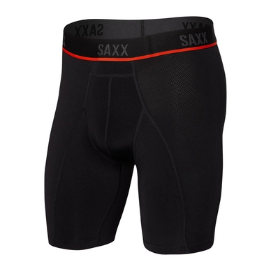 Boxershorts Saxx Kinetic Long Leg Herren Black