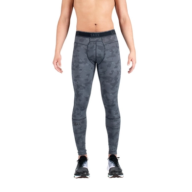 Sports Leggings Saxx Men Kinetic Tights Optic Camo-Black