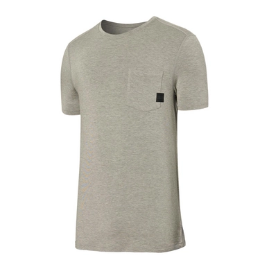 T-Shirt Saxx Men Sleepwalker Pocket Tee Dark Grey Heather