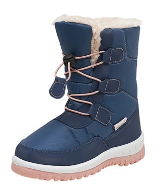 Bottes de Pluie Gevavi Filles Fourré Bleu