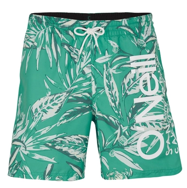 Short de Bain O'Neill Men Cali Floral Vert Tonal Flower