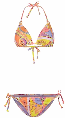 Bikini O'Neill Femme Capri Bondey Yellow Scarf Print