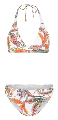 Bikini O'Neill Femme Marga Rita White Tropical Flower