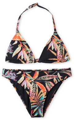 Bikini O'Neill Girls Venice Beach Party Black Tropical Flower '23