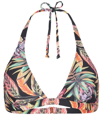 Bikini Oberteil O'Neill Marga Damen Black Tropical Flower