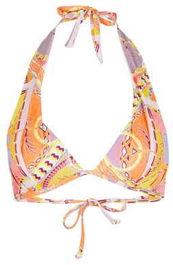 Bikinitop O'Neill Women Sao Mix Yellow Scarf Print
