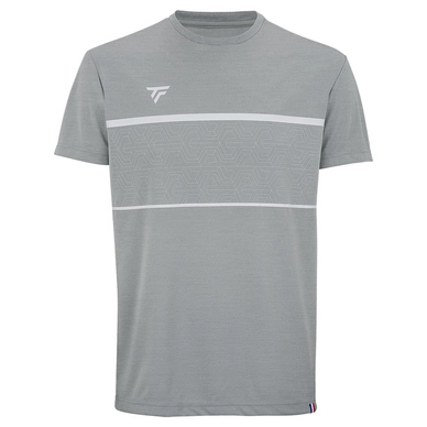 Tennis Shirt Tecnifibre Men Team Tech Silver