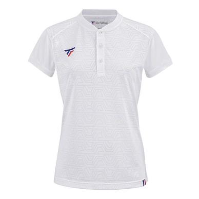 Tennispolo Tecnifibre Girls Team Junior Mesh White