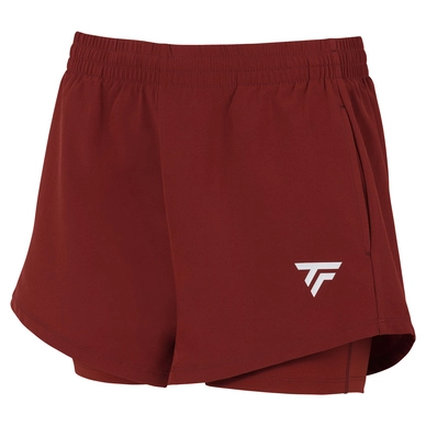 Tennisbroek Tecnifibre Girls Team Junior Cardinal