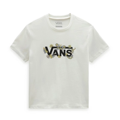 T-Shirt Vans Girls Trippy Floral Crew Marshmallow