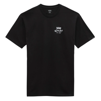 T-Shirt Vans Men Worked Black