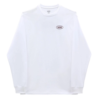T-shirt Manches Longues Vans Homme LS Skoval Tee White