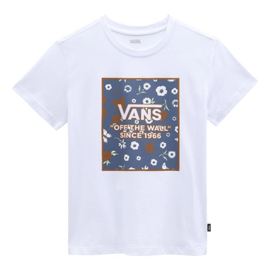 T-Shirt Vans Women Slotch Boxed White