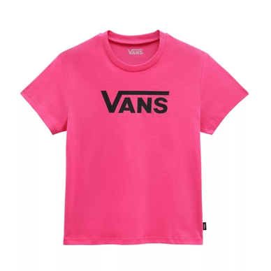 T-Shirt Vans Girls Flyng V Crew Magenta