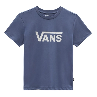 T-Shirt Vans Women Drop V Vintage Indigo White