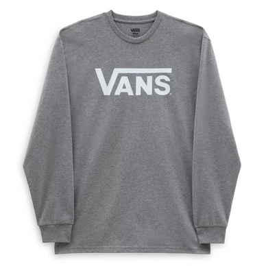 Longsleeve Vans Men Classic Grey Heather White