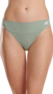 Ondergoed Adidas Women Thong Olive Green