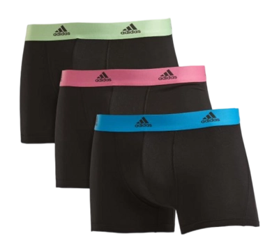 Onderbroek Adidas Men Trunk Black Body 1 (3 Pack)