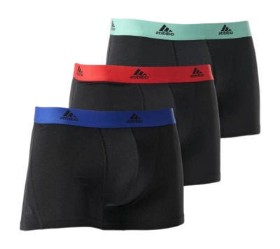 Onderbroek Adidas Men Trunk Black 5 (3 Pack)