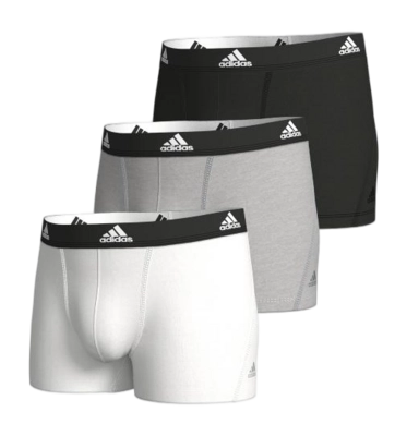 Onderbroek Adidas Men Trunk Assorted 8 (3 Pack)