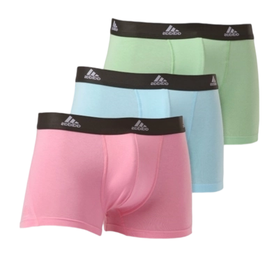 Onderbroek Adidas Men Trunk Assorted 12 (3 Pack)